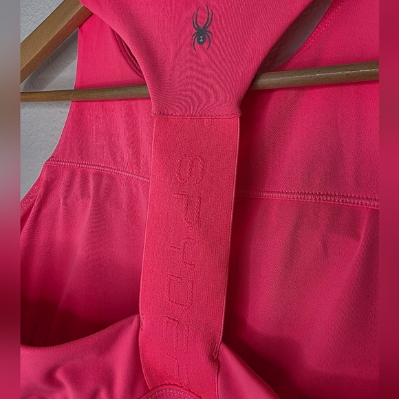 Spyder sports bra with pads, hot pink, size M - Picture 4 of 7